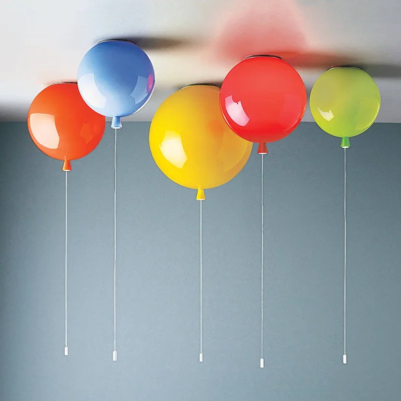 Led Balloon Light - Creatieve Ballon Plafondlamp Kinderkamer Slaapkamer Restaurant