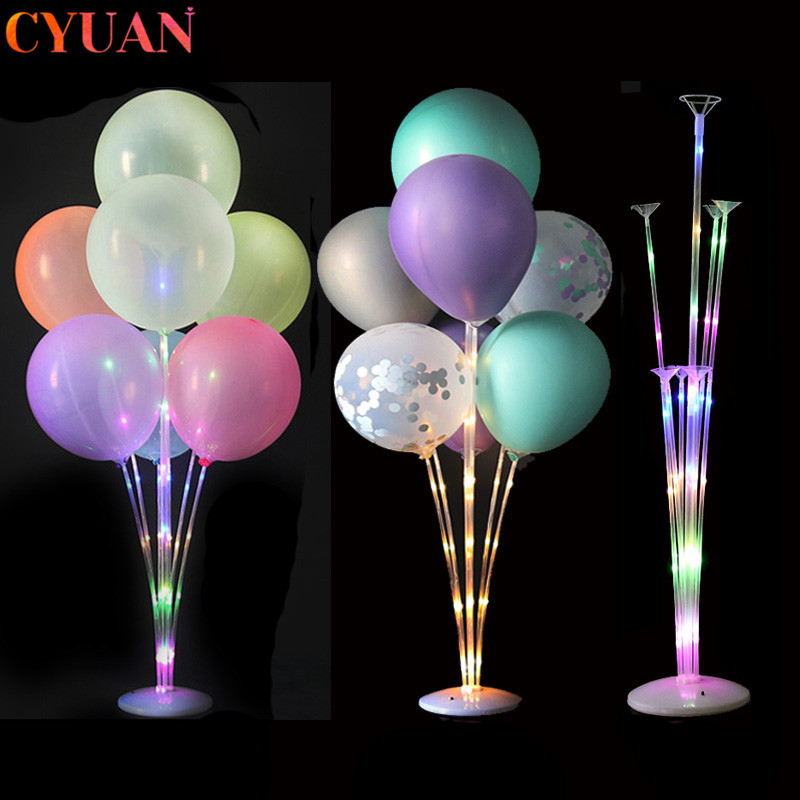 Led Balloon Light - 1/2set Led Licht Lucht Ballen Standhouder