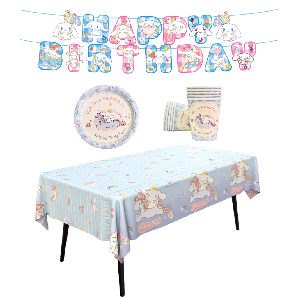 Table Cloth Disposable - Kuormi Verjaardagsfeestje Tafelkleed Oliebestendig Waterdicht Sfeer