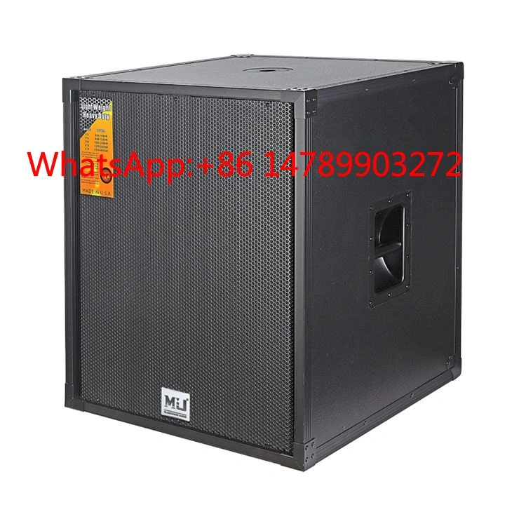 Event Party Dj - Hoogwaardige 18-inch DJ-subwoofer, krachtige zware bas