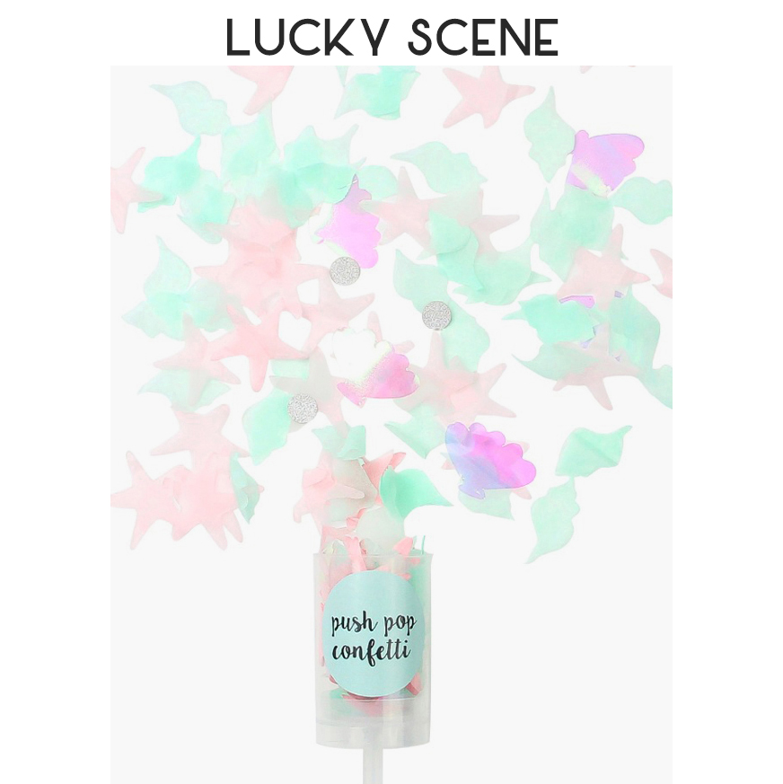 Confetti Cannon Tube - Mermaid Ruimteschip Papier Confetti Kanonnen Party