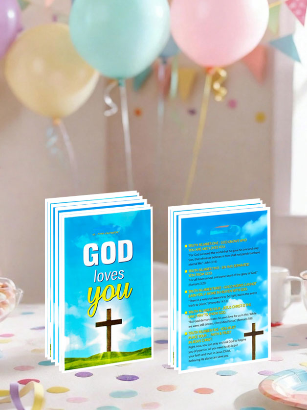 Party Event Supply Store - 20 stuks/40 stuks feestcadeautassen, kruispatroon, God