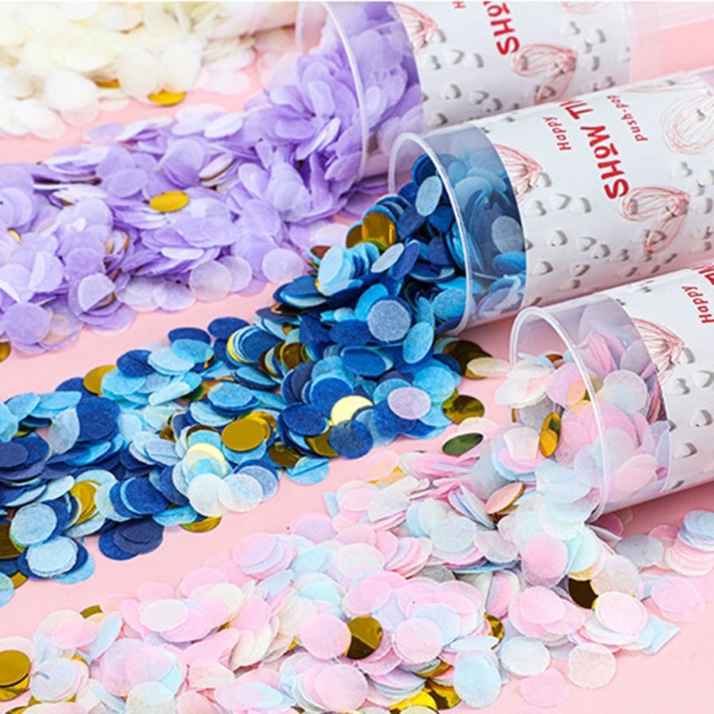 Confetti Cannon Tube - Cilinder Bruidsdouche Verjaardag Kleurrijk Voor Bruiloft