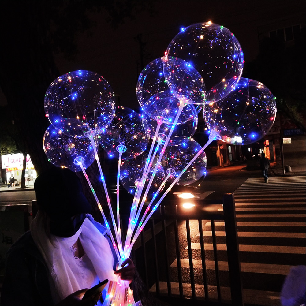 Led Balloon Light - 5/10/15/20Packs LED Light Up BoBo Ballonnen