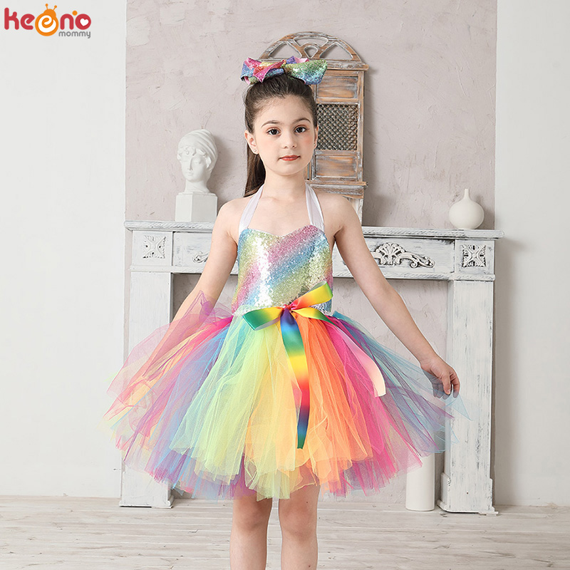 Glitter Tablecloth - Regenboog Pailletten Meisje Prinses Tutu Jurk