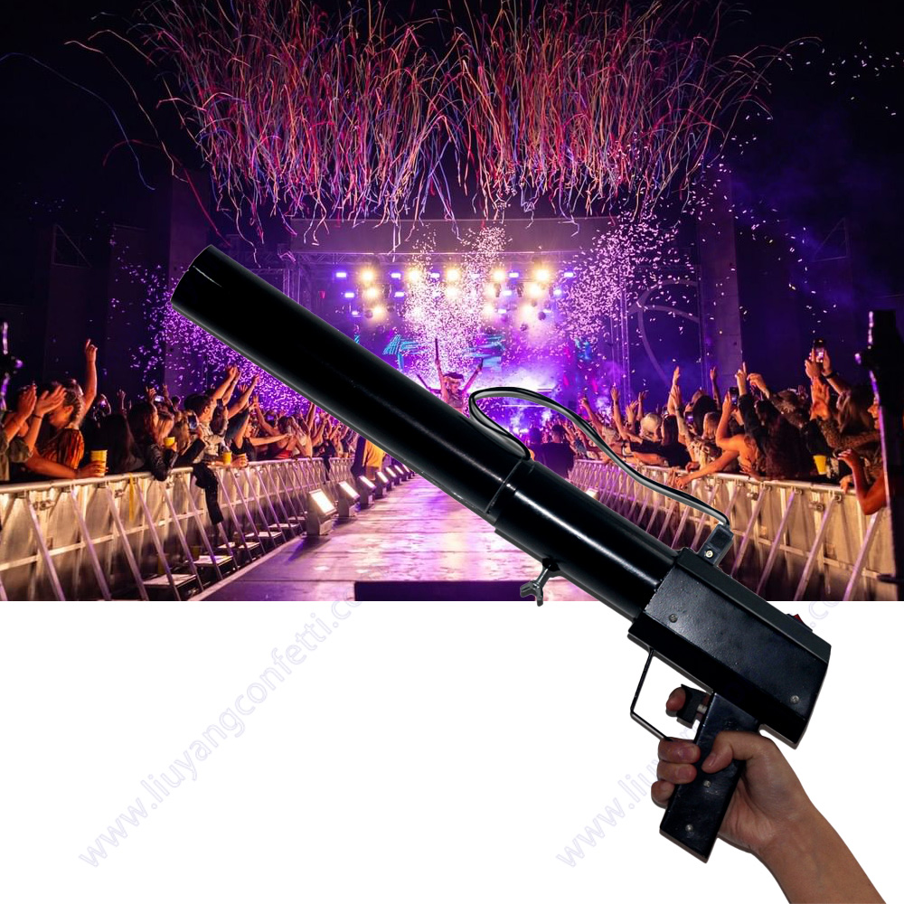 Confetti Cannon Tube - Confetti Gun Handheld Kanon Podium Machine