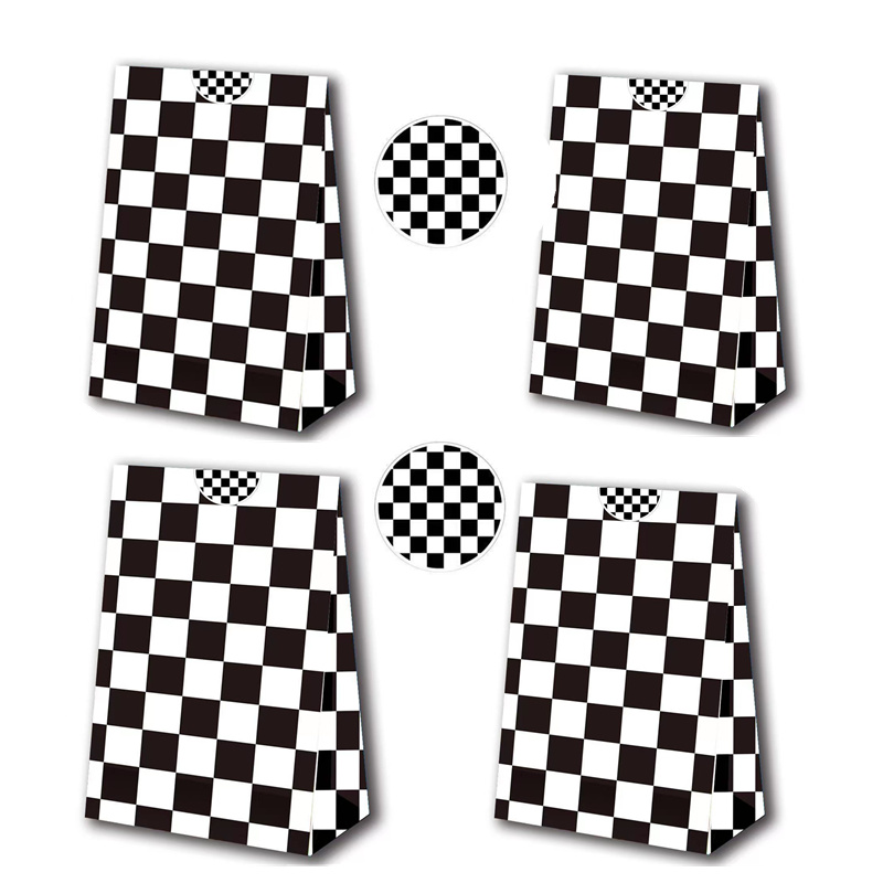 Event Party Box - 12Pcs Ras Auto Racing Treat Boxes