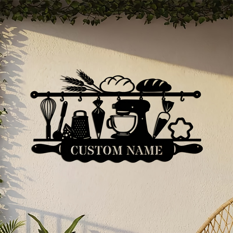 Event Supplies - Gepersonaliseerde ijzeren wanddecoratie voor de keuken,