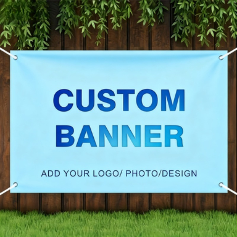Eve Party - Aanpasbare fotobanners met ringen op elke