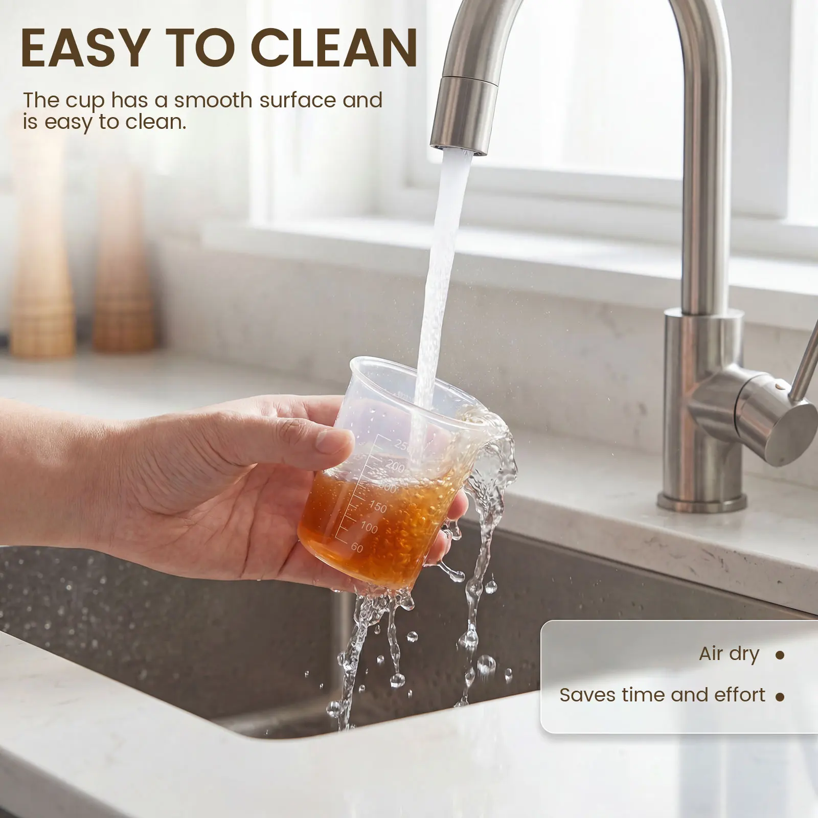 8 Stuks Plastic Maatbeker Set  - Plastic Cup 50Pcs recensie en prijs