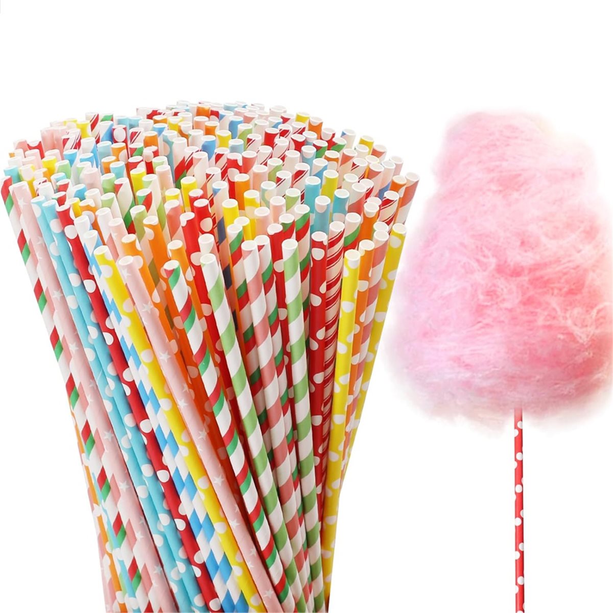 ABZT 200 stuks suikerspinkegel - Cotton Candy Cone recensie en prijs