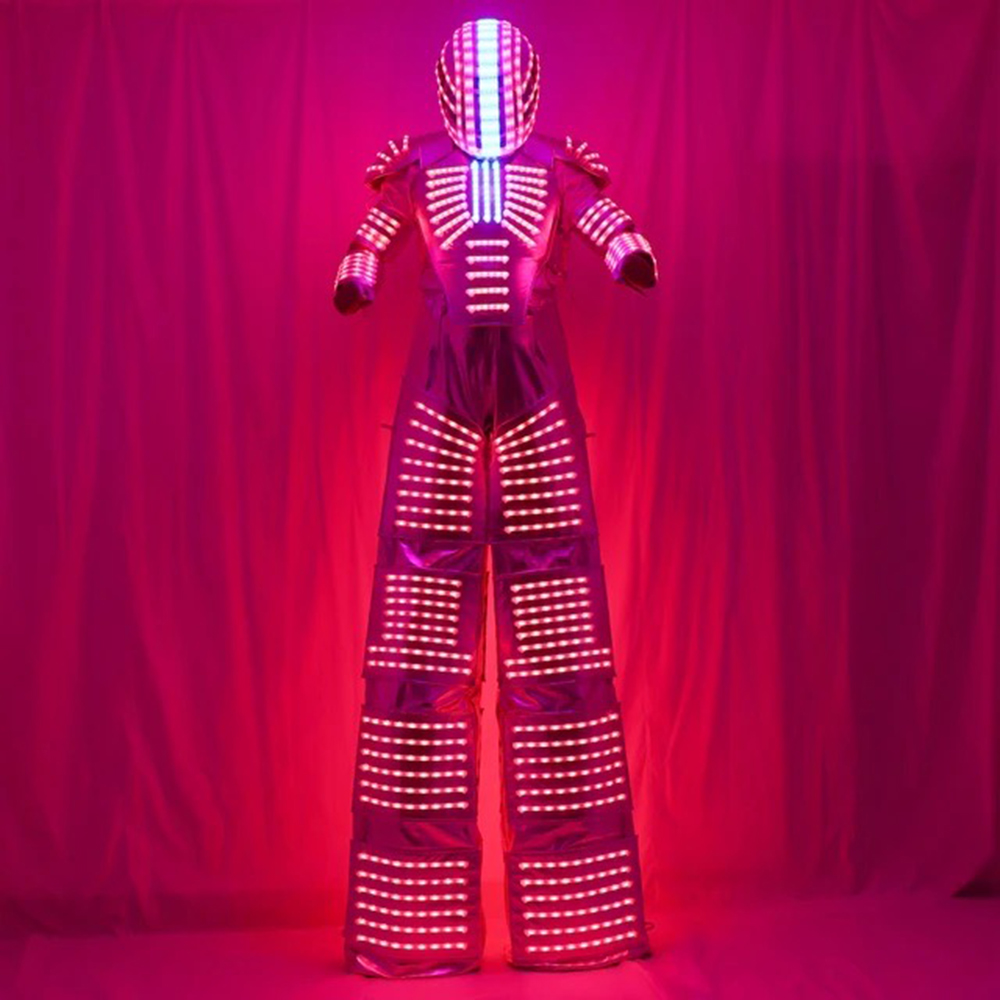 Volwassen LED Robot Kostuum Li - Event Party Dj recensie en prijs