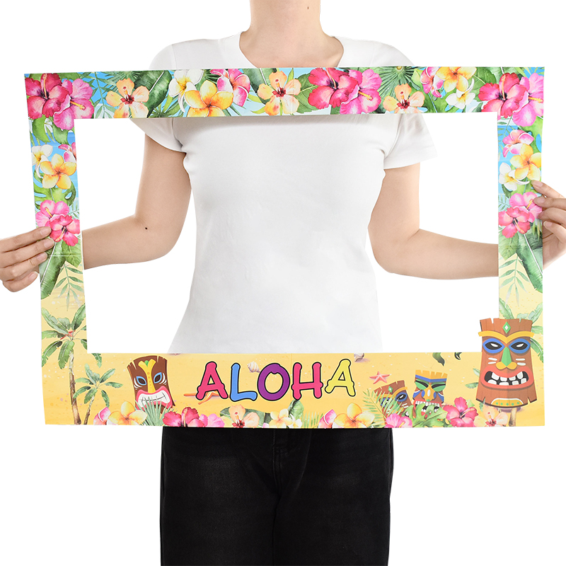 Hawaiiaans feest Aloha fotohok - Photo Booth Frame recensie en prijs