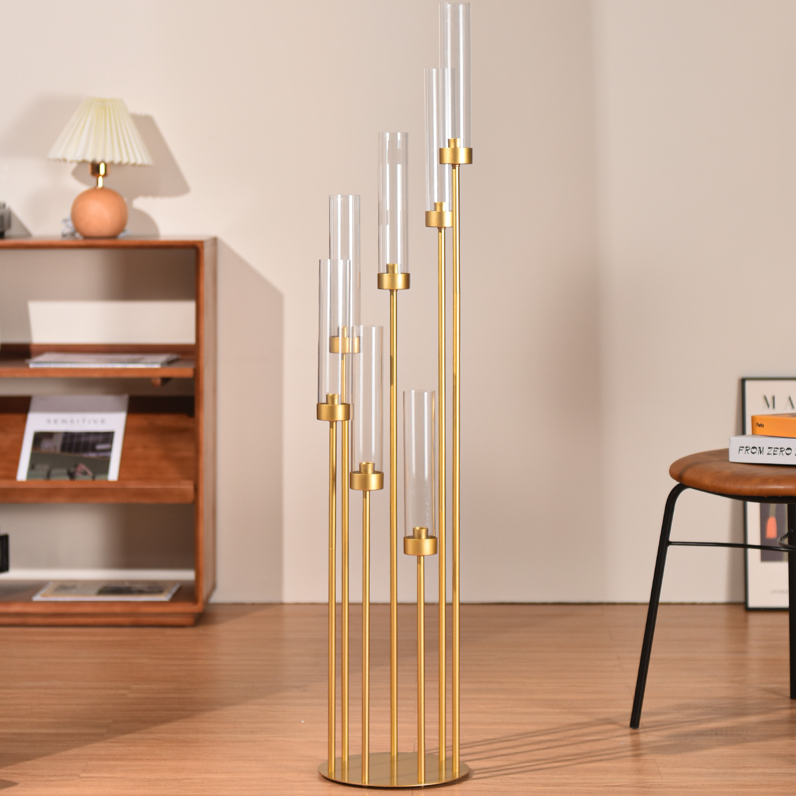 4 sets 7-armige gouden vloer k - Centerpiece Stick recensie en prijs