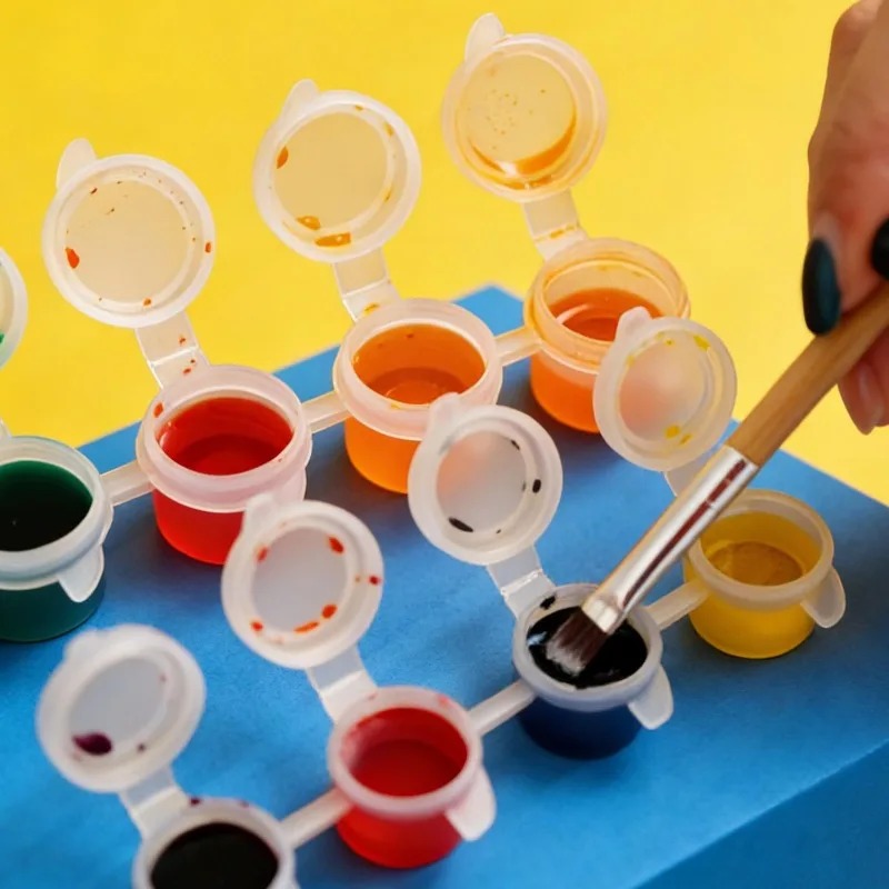10/30/50PCS Lege Verfpotten Mi - Plastic Cup 50Pcs recensie en prijs