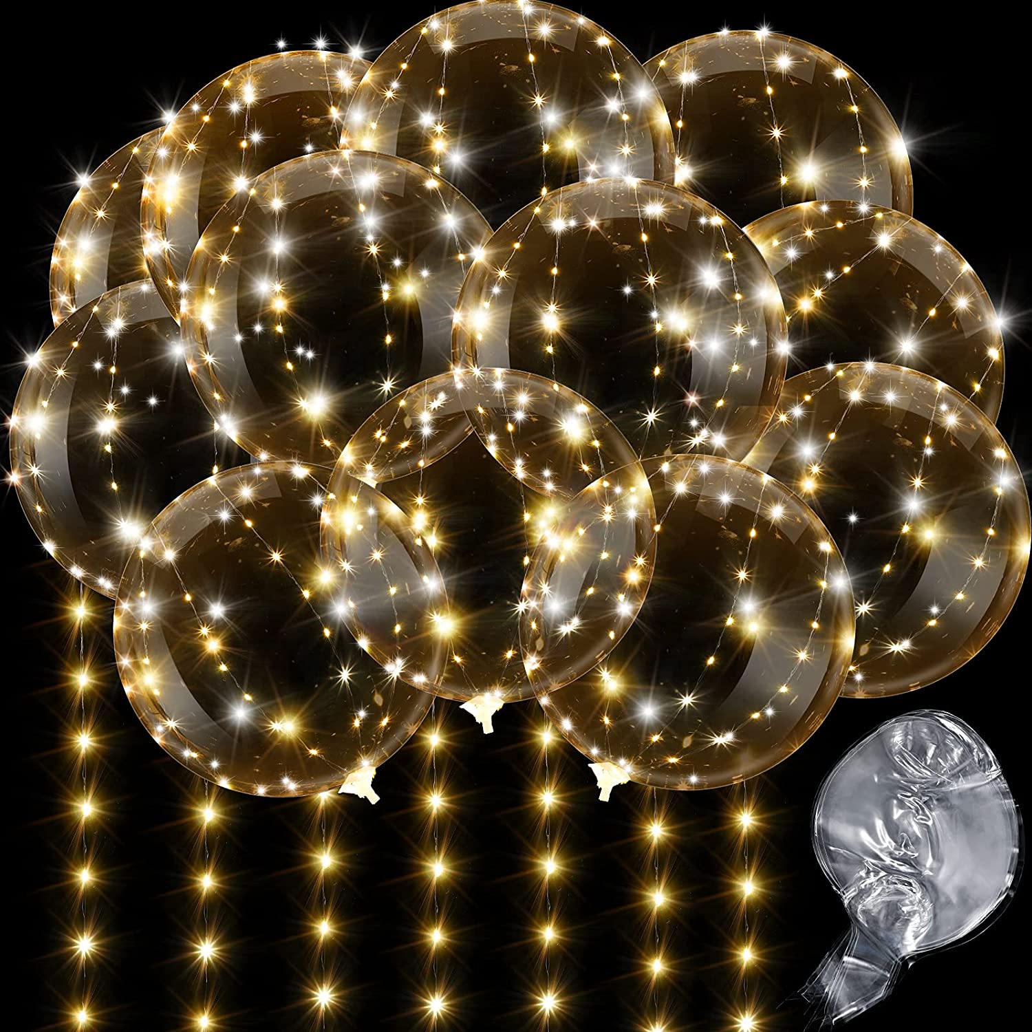 4 STKS Led Ballon Met Licht Li - Led Balloon Light recensie en prijs