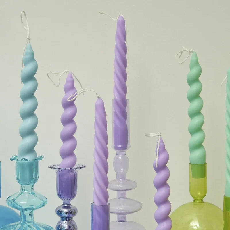 2Pc Spiraal Kaarsen Geurkaars  - Centerpiece Stick recensie en prijs