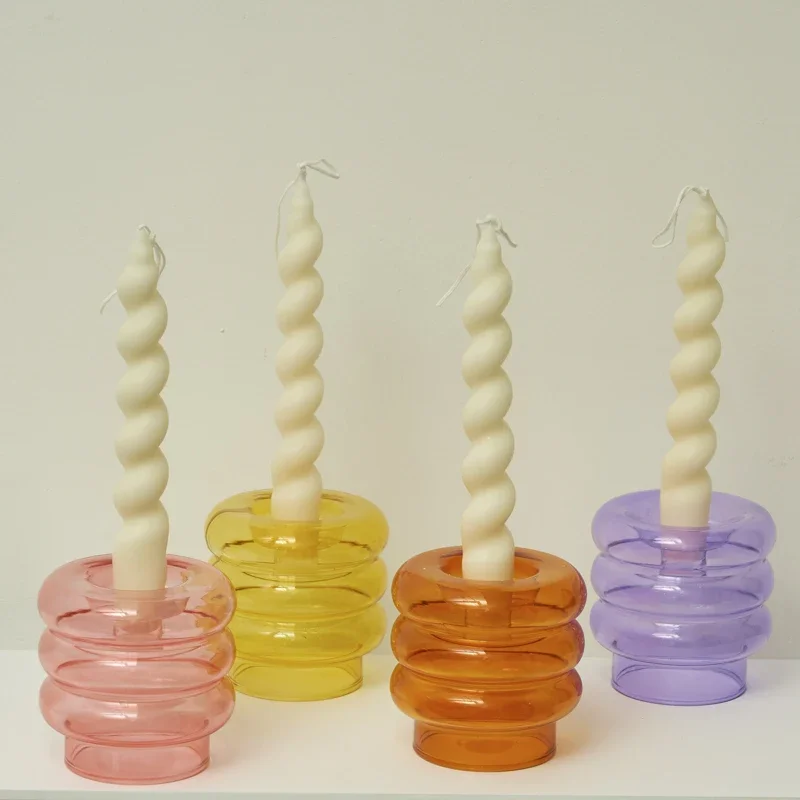 2Pc Spiraal Kaarsen Geurkaars  - Centerpiece Stick recensie en prijs