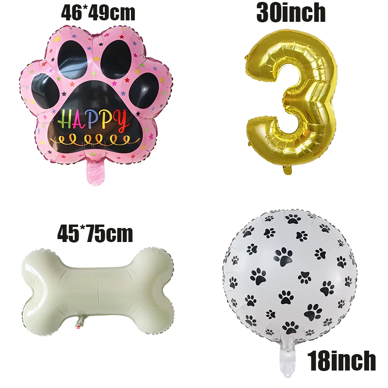 Gouden WOOF ballonnen, hondenv - Let'S Party Event Supply recensie en prijs