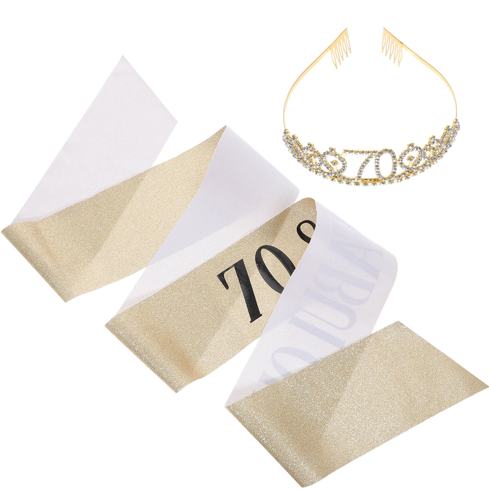 1Set Kristallen Strass Verjaar - Birthday Sash Glitter recensie en prijs