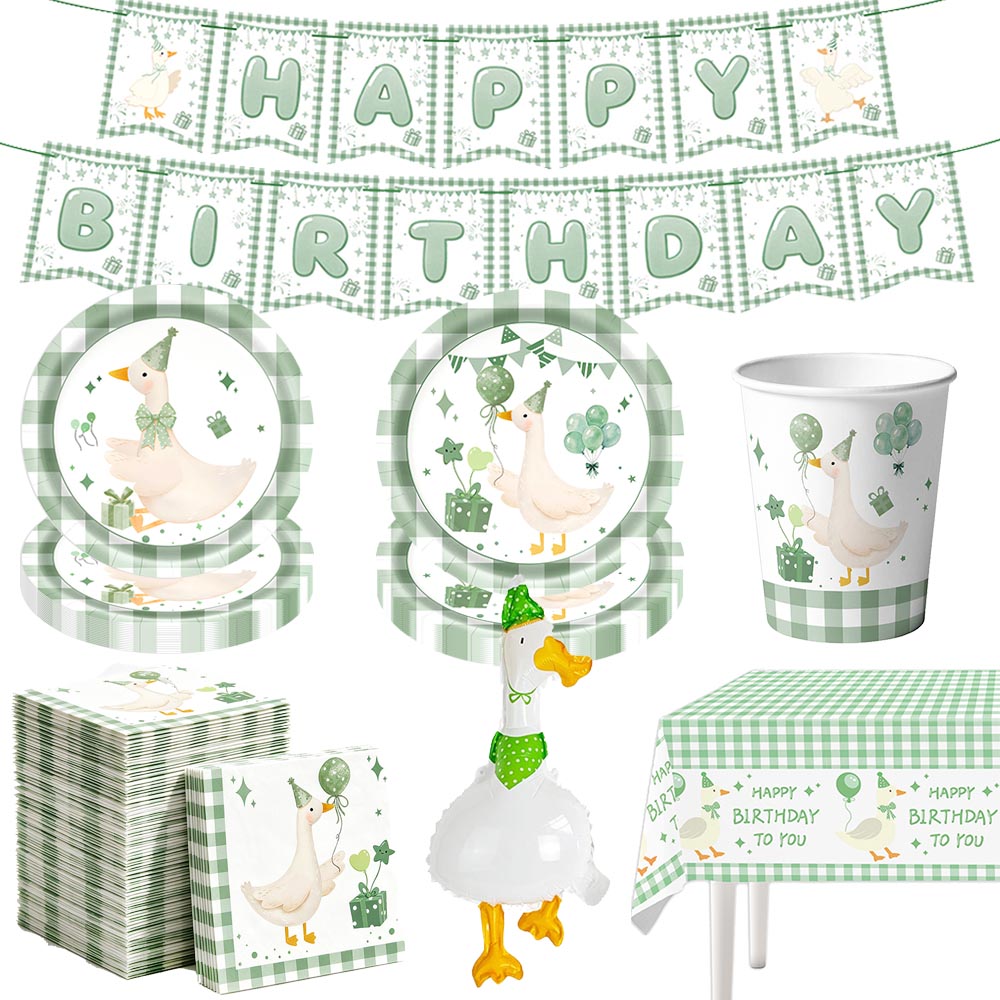 Groene Silly Goose Wegwerp Ser - Table Cloth Disposable recensie en prijs