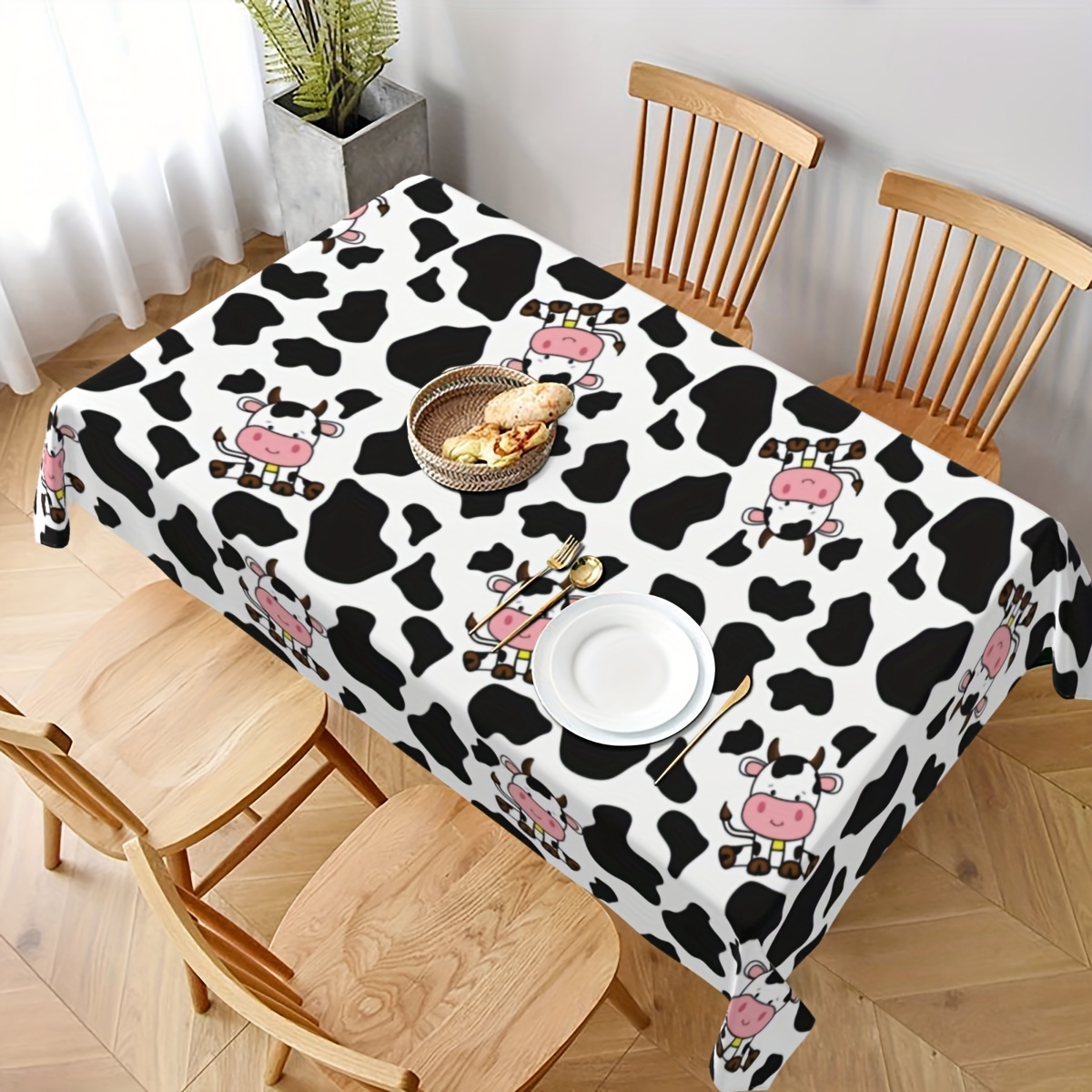 1pc Koeienboerderij Dierenthem - Table Cloth Disposable recensie en prijs