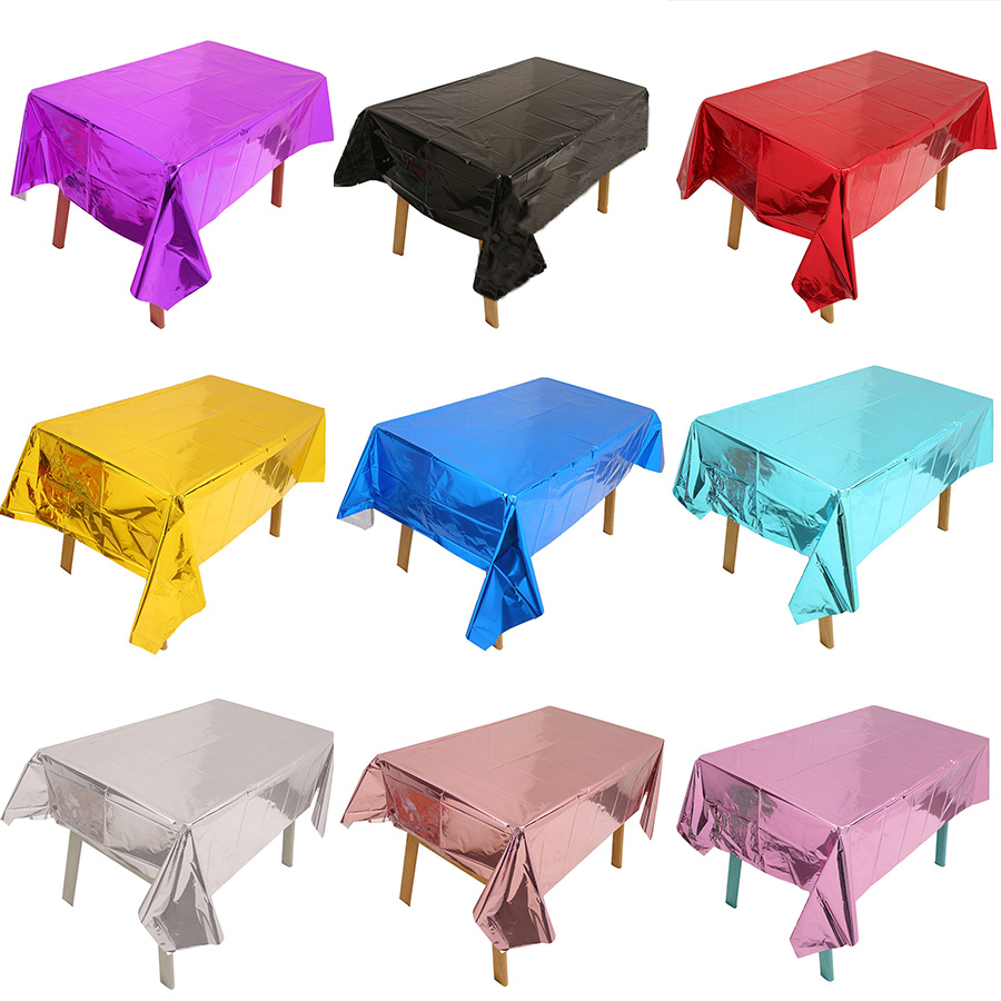 137Cm * 183Cm Rose Goud Splint - Table Cloth Disposable recensie en prijs
