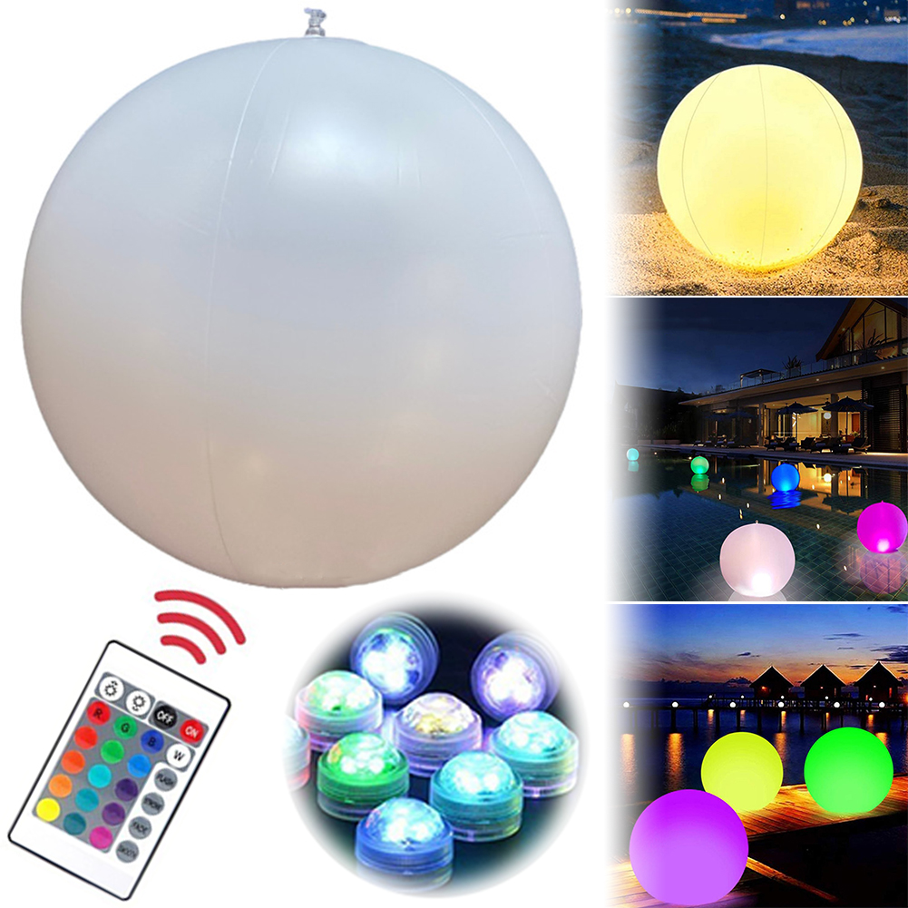 1-4 STUKS Drijvende zwembadver - Led Balloon Light recensie en prijs