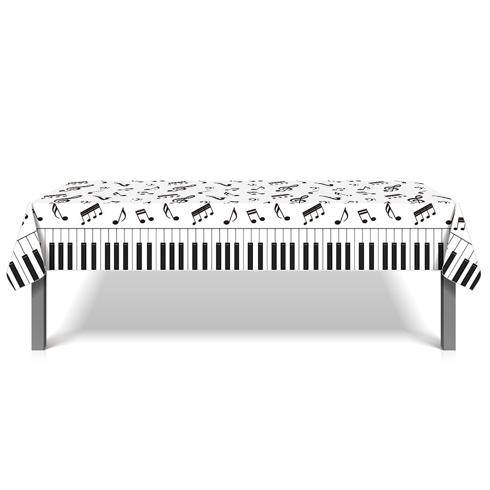 1 stuk muzieknoot-tafelkleed d - Table Cloth Disposable recensie en prijs