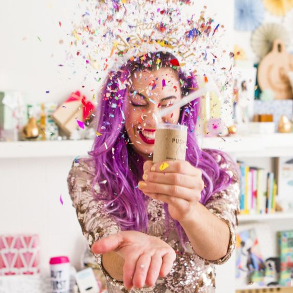 1 Stuks Ronde Push-Up Confetti - Confetti Cannon Tube recensie en prijs