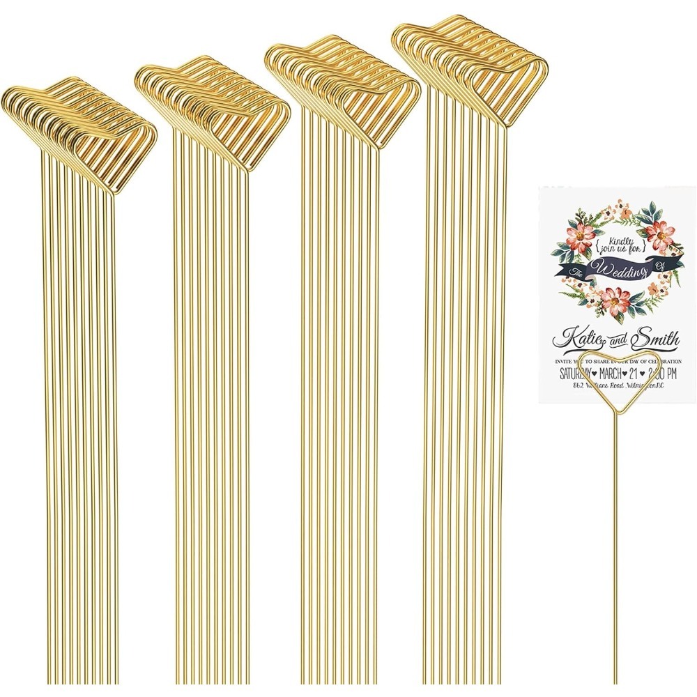40 stuks hartvormige metalen k - Centerpiece Stick recensie en prijs