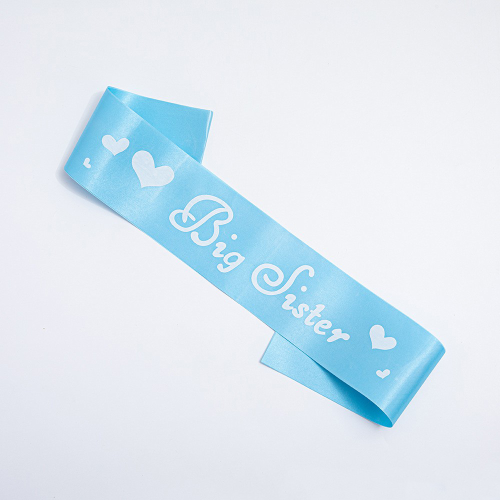 Roze blauwe babyshower glitter - Birthday Sash Glitter recensie en prijs