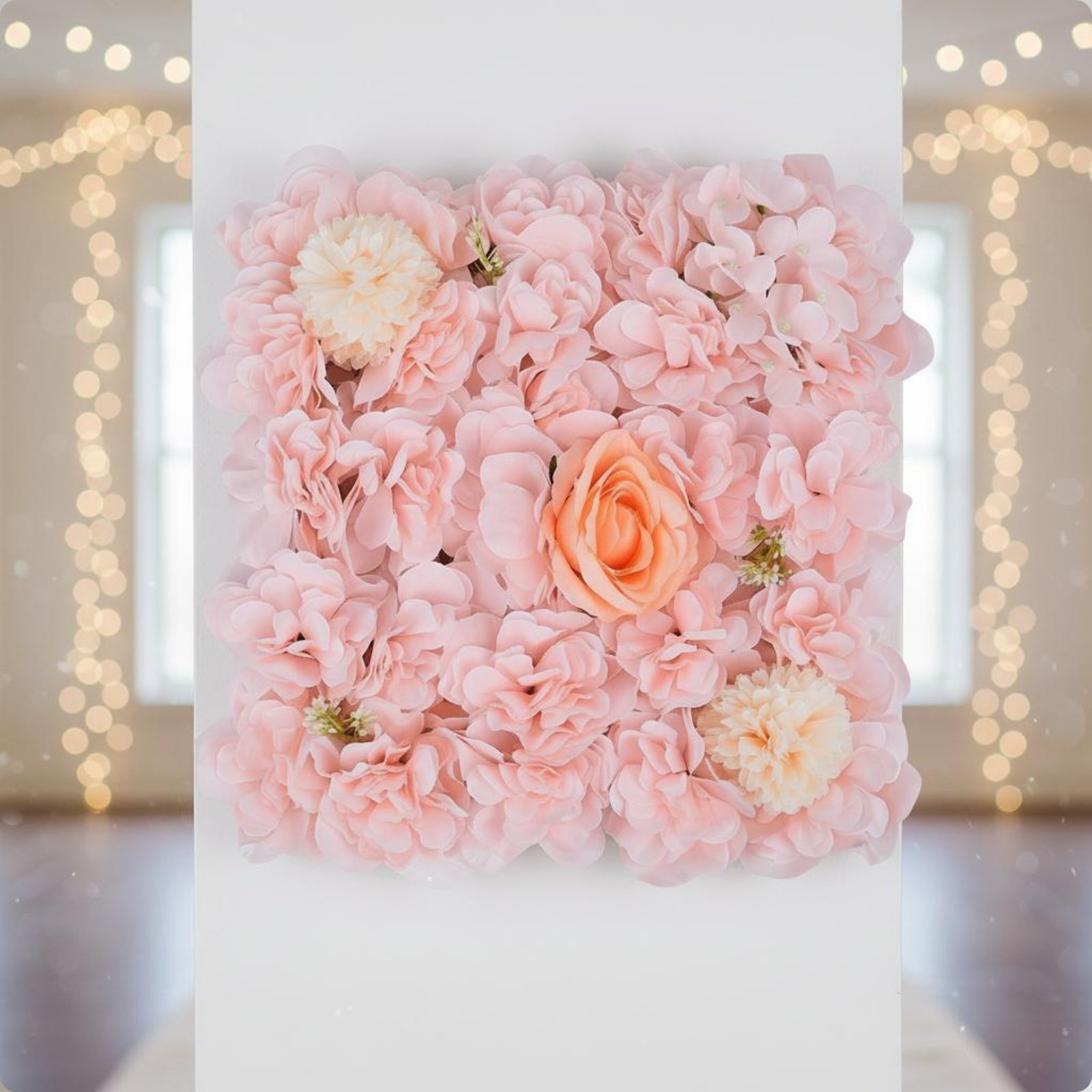 Kunstbloemenwandpaneel, eenvou - Flower Wall Panel recensie en prijs