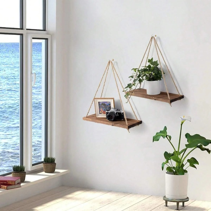 1PC Houten Schommel Hangende H - Flower Wall Panel recensie en prijs