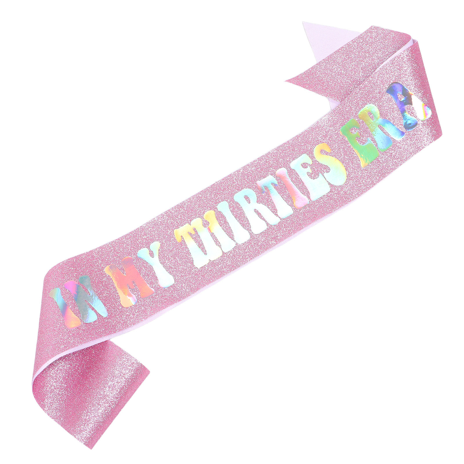 Iridescent glitter verjaardags - Birthday Sash Glitter recensie en prijs
