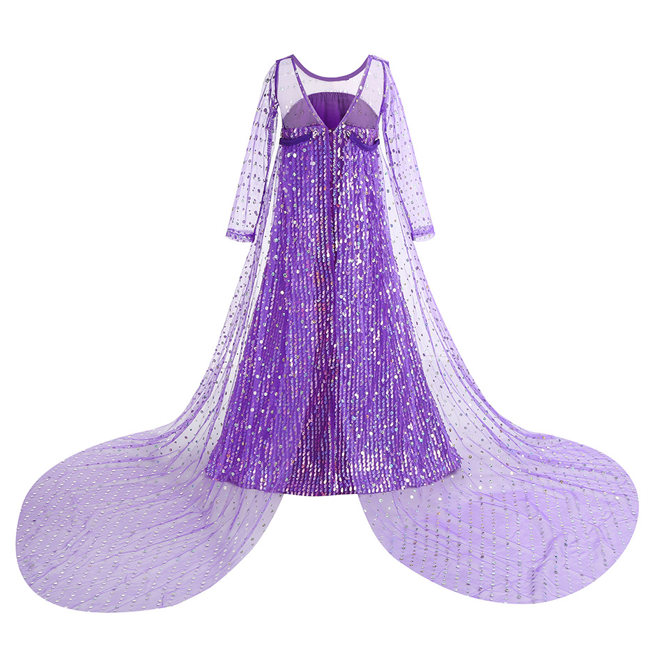 Elsa Paarse Halloween-jurk Mei - Glitter Tablecloth recensie en prijs