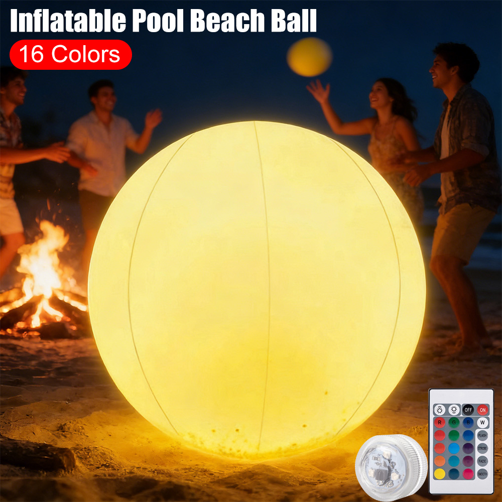 Opblaasbaar zwembad strandbal  - Led Balloon Light recensie en prijs