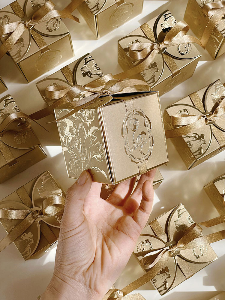 Vierkante papieren geschenkdoz - Event Party Box recensie en prijs