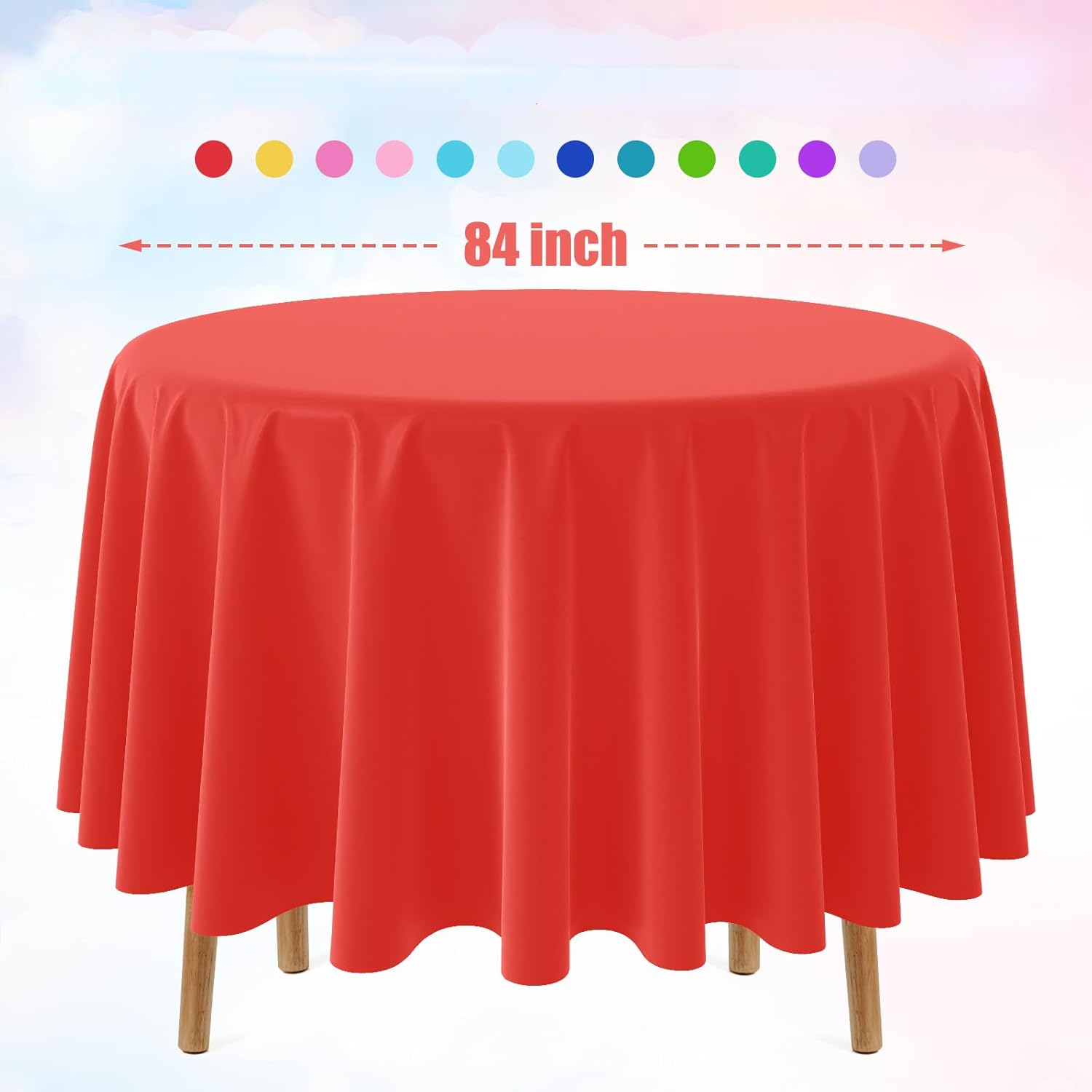 Wegwerp Ronde Effen Kleur Tafe - Table Cloth Disposable recensie en prijs