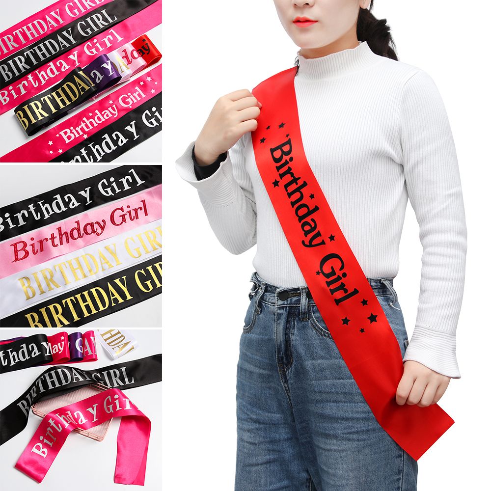 Verjaardag meisje glitter sati - Birthday Sash Glitter recensie en prijs