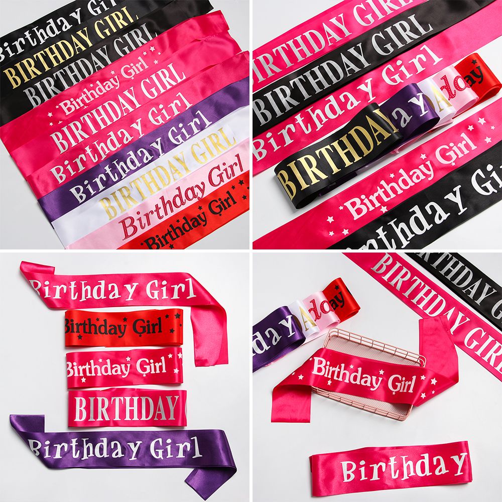 Verjaardag meisje glitter sati - Birthday Sash Glitter recensie en prijs