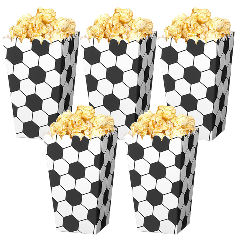 6/18 Stuks Voetbal Popcorn Doz - Event Party Box recensie en prijs