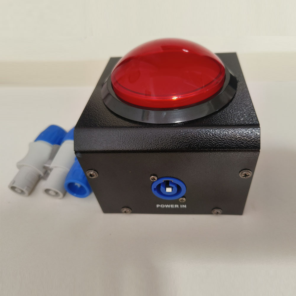 Rode knop handbediende control - Confetti Cannon Tube recensie en prijs
