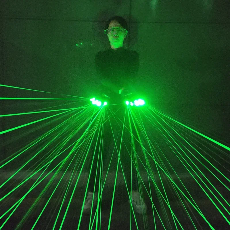 RGB-laserhandschoenen met 7 la - Event Party Dj recensie en prijs