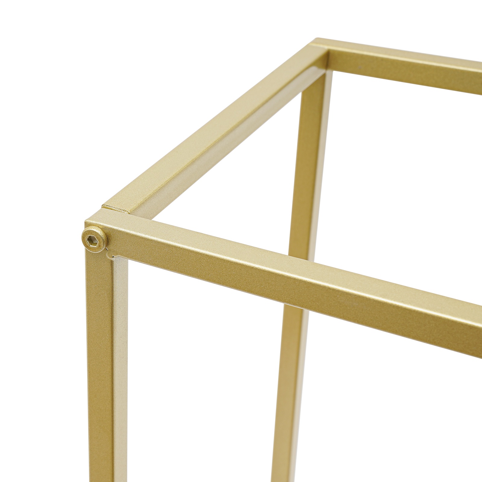 Gouden metalen vierkante bloem - Photo Booth Frame recensie en prijs