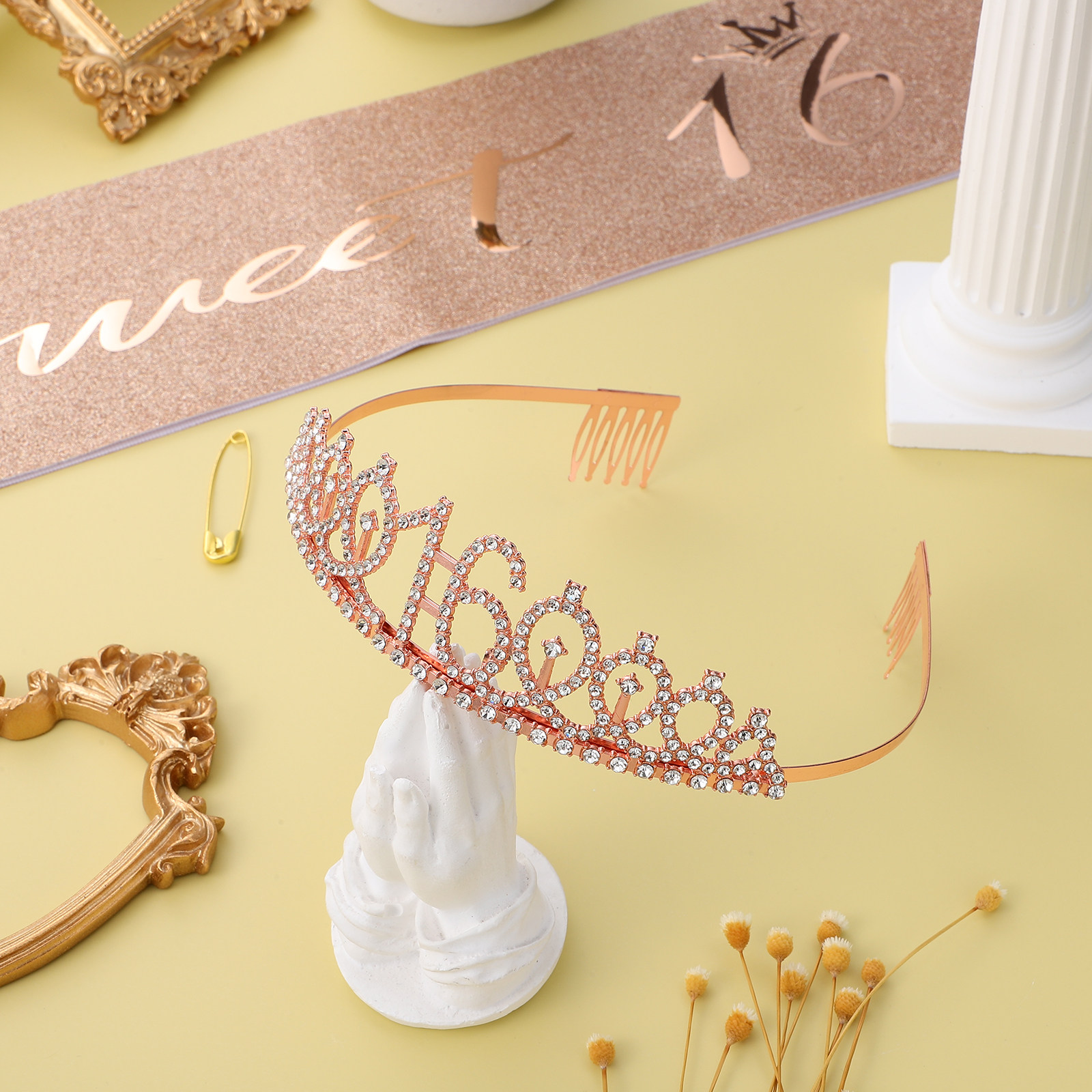 1Set Glinsterende Verjaardagst - Birthday Sash Glitter recensie en prijs